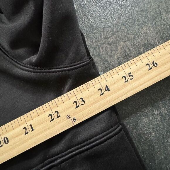 Swiss Tech Men’s Black 100% Polyester Zip Up Jacket High Neck Small Logo Size L - Picture 4 of 9